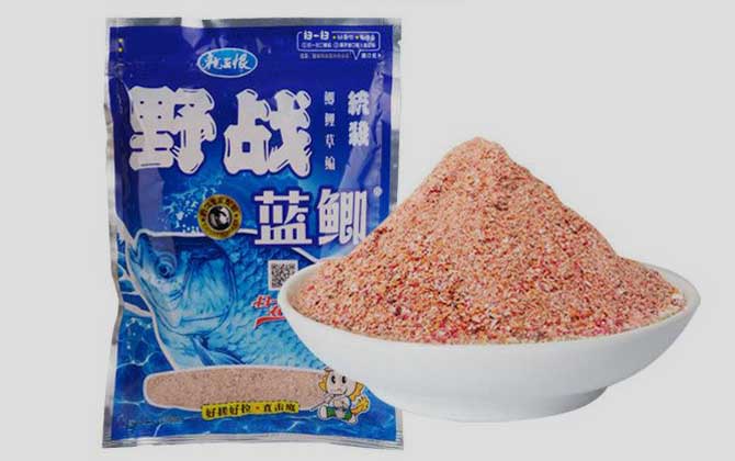 秋季钓鱼用蓝鲫饵料可以吗